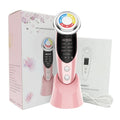 Dispositivo Facial 7-en-1 — Limpieza + Masaje + EMS + LED
